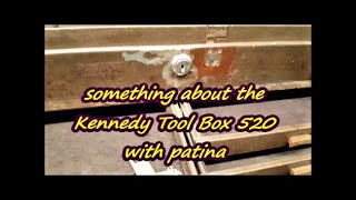 The Kennedy Tool Box with Patina