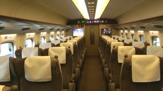 N700系新幹線ひかり508号(1) 新大阪駅入線～グリーン車車内 Part1 of Shinkansen HIKARI 508