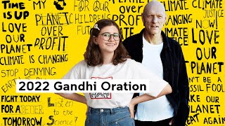 Citizens for climate action | Peter Garrett & Jean Hinchliffe | 2022 Gandhi Oration