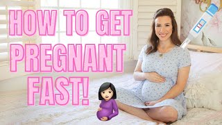 HOW TO GET PREGNANT FAST | TTC TIPS, OVULATION, TIMING PREGNANCY