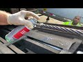 würth chain and wire rope lubricant demo