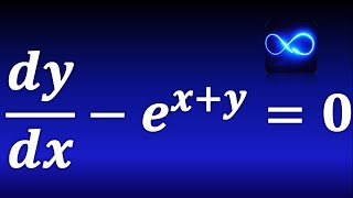 7. Ecuación diferencial de variables separables (Con exponenciales)