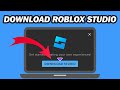 How to Download Roblox Studio | Install Roblox Studio