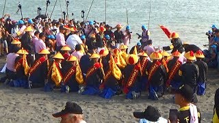 107.10.28戊戌正科東港迎王請水平安祭典29【東港東隆宮總理及委員海邊接王】