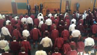 St. John's college haka farewell to Bob