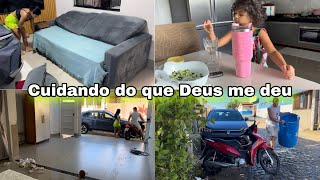 IA SER FAXINA MAS NAO CONSEGUIMOS TERMINAR // UM DIA BEM CANSATIVO