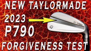 NEW TaylorMade P790 2023 Irons Forgiveness Reduced Speeds Review