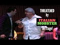 Hypnotist Marc Savard threatened by Italian mobster on stage!