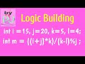 Arithmetic Operators in Java |  java tutorial for beginners | Logic Building by Ponnam Jay |