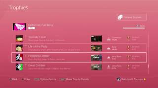 Catherine Full Body Platinum Trophy (PS4)