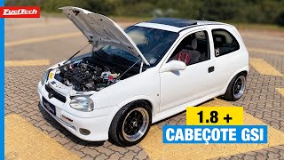 Corsa GSi 1.8 16v aspirado é muito divertido!