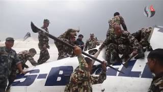 US-Bangla Airlines crashed in Kathmandu killing 49.
