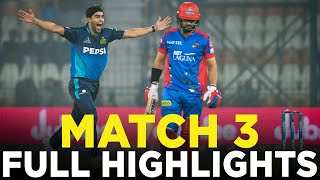 Full Highlights | Multan Sultans vs Karachi Kings | Match 3 | HBL PSL 9 | M2A1A