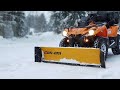 lumi hommia snowplowing with can am outlander max xt p 1000