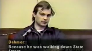 Jeffrey Dahmer talks about his 14 year old victim
