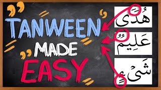 Tanween EXPLAINED! in UNDER 5 minutes - Lesson 3