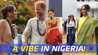 Prince Harry & Meghan showered with love in Nigeria 💃🤣🇳🇬✨