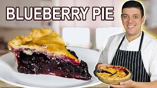 Delicious Homemade Blueberry Pie Recipe