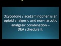 How to pronounce oxycodone acetaminophen (Percocet) (Memorizing Pharmacology Flashcard)