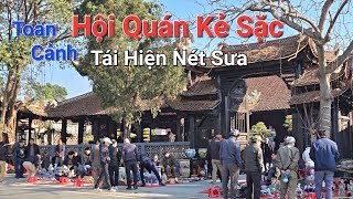 TOÀN CẢNH * HỘI QUÁN KẺ SẶT * mọi người ĐÔNG ĐÚC MUA BÁN ĐỒ CỔ - Thật Hiếm Thấy .