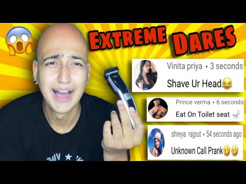 Taking Extreme Dares From Subscribers 亞 Crazy Aryan Youtube
