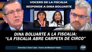 VOCERO DE LA FISCALIA RESPONDE SOBRE DECLARACIONES DE LA PRESIDENTA: FISCALIA ABRE CARPETAS DE CIRCO