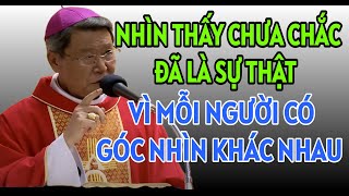 NHÌN THẤY CHƯA CHẮC LÀ SỰ THẬT VÌ MỖI NGƯỜI CÓ GÓC NHÌN KHÁC NHAU | ĐỨC CHA NGUYỄN VĂN KHẢM GIẢI ĐÁP