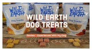 Wild Earth Dog Treats Review & Taste Test - Made with Fungi, Great For Dogs With Allergies & Vegan