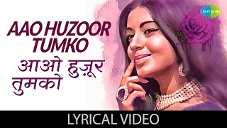 Aao Huzoor Tumko with lyrics | आओ हुज़ूर तुमको गाने के बोल | Kismat | Asha Bhosle | Biswajit | Babita