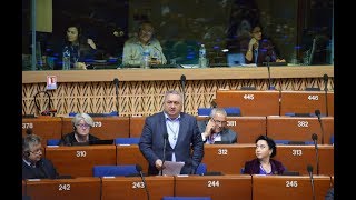 ზვიად კვაჭანტირაძის გამოსვლა ევროსაბჭოს საპარლამენტო ასამბლეის სხდომაზე