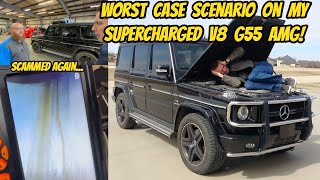 I got SCAMMED (again) on my Mercedes G55 AMG! Oil consumption cause is worst cas