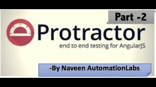 Protractor for AngularJS Tutorial - Part 2 || VS Code Snippets || Run Multiple Test Cases