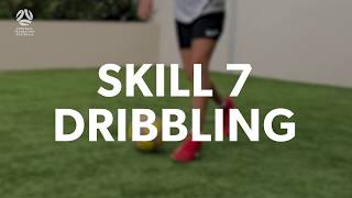 Football Skills Challenge | SKILL 7 | Running with the ball | DRIBBLING