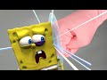 SpongeBob vs Fist | SpongeBob Smashed | Bob esponja en la vida real