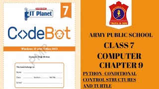 APS class 7 Computer | Chapter 9 | PYTHON - CONDITIONAL CONTROL STRUCTURES AND TURTLES @nksclasses