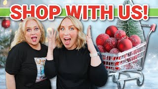 SHOP WITH US! CHRISTMAS DECOR SHOPPING!