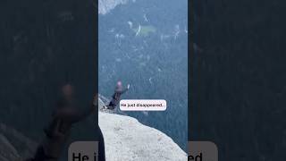 He jumped off Half Dome 🤯😮