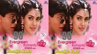 90's Evergreen Romantic Songs With Jhankar Beats !! Full Audio Jukebox !! Old@evergreenhindimelodies