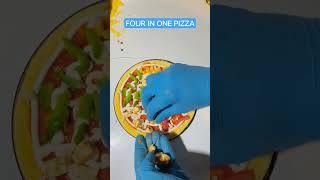 Four In One Pizza 🍕😋#viral #punjab #pizza #punjabi #viralvideo #viralvideo #ਪੰਜਾਬੀ #food #india