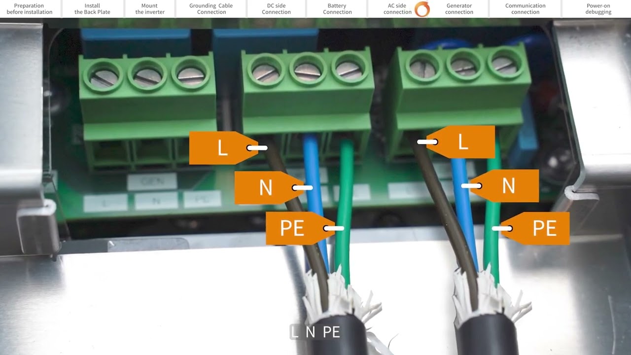 S6-EH1P(3-8)K-L-PRO Inverter Installation Video - YouTube