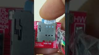 sim800l SIM card inserting