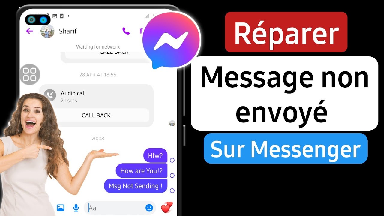 Messenger N'a Pas Pu Envoyer De Message | Résoudre Le Problème De ...