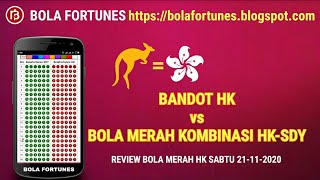 BANDOT HK vs BOLA MERAH KOMBINASI HK SDY BOLA FORTUNES