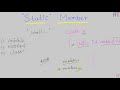 Java-74 Static Variables in Java || Static Members of Java