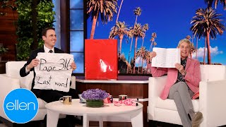 Mentalist Oz Pearlman Amazes Ellen With a Gift To Remember