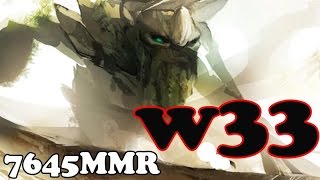 Dota 2 - w33 7645 MMR Plays Tiny vol 4# - Ranked Match Gameplay