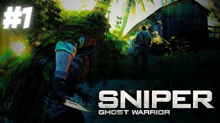 SNIPER GHOST - STEALTH NA SELVA! PARTE 1 - SNIPER GHOST WARRIOR