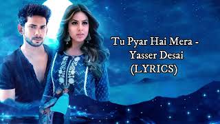 Tu Pyar Hai Mera (LYRICS) - Yasser Desai | Harish Sagane | Shakeel Azmi