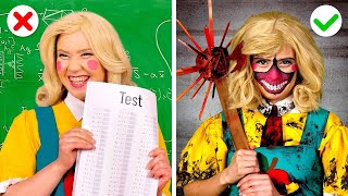 Miss Delight ist meine Lehrerin! Gute vs. schlechte Lehrerin! *Erstaunliche Schul-Gadgets*