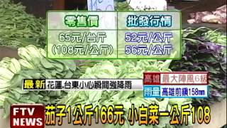 菜價居高不下  批發價1公斤41元－民視新聞